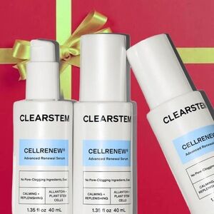 (3)x Clearstem CELLRENEW® - Collagen Stem Cell Serums
 NEW look same formula